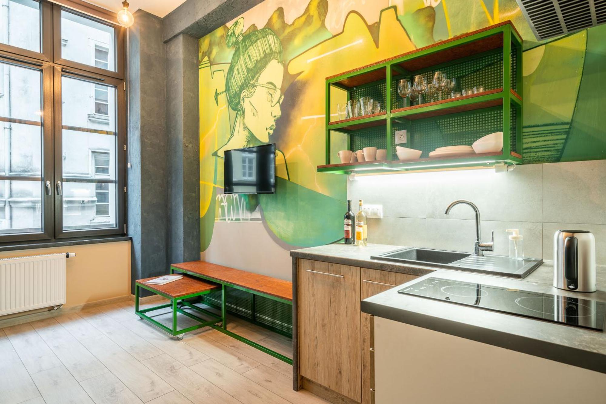 Graffiti Apartments 弗罗茨瓦夫 外观 照片