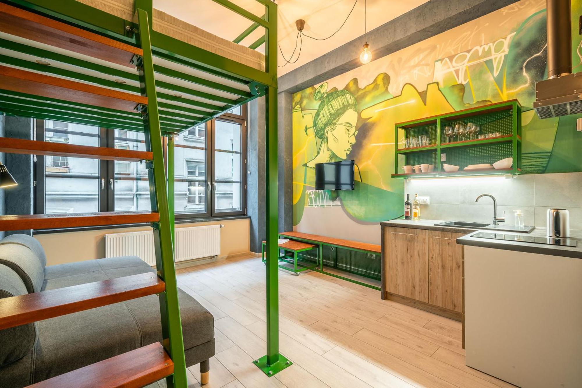 Graffiti Apartments 弗罗茨瓦夫 外观 照片