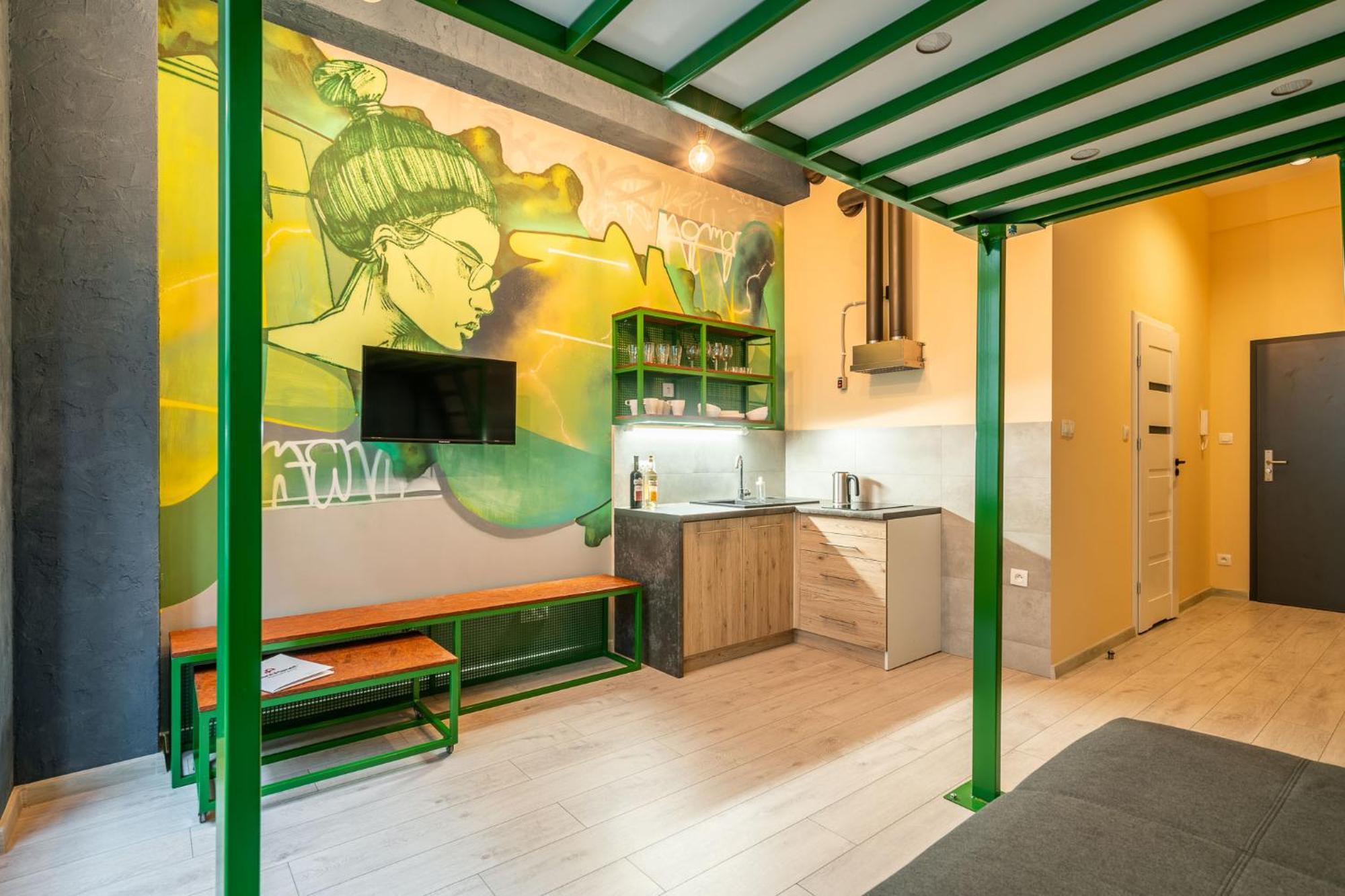 Graffiti Apartments 弗罗茨瓦夫 外观 照片